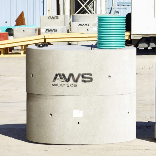 1800 Gal GMH Water Cistern / Holding Tank- 8ft dia. Round