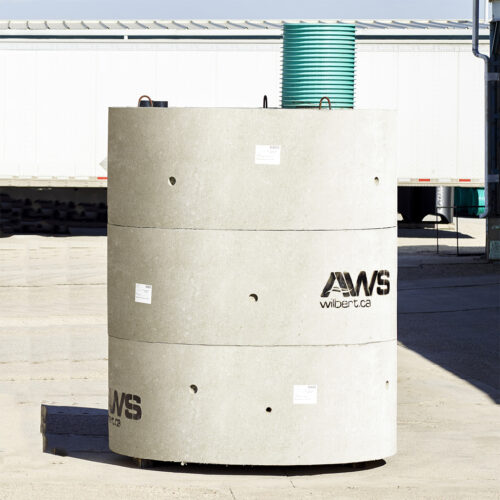 2300 Gal GMH Water Cistern / Holding Tank- 8ft dia. Round