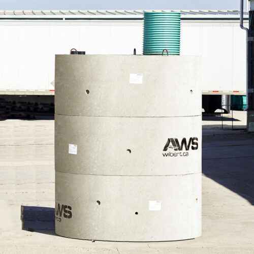 2600 Gal GMH Water Cistern / Holding Tank- 8ft dia. Round