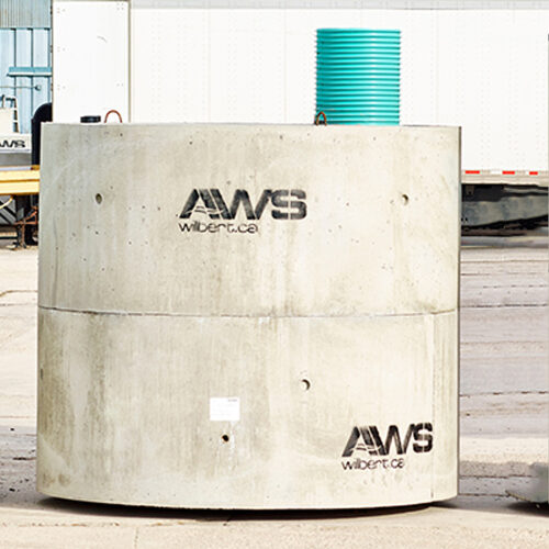 3300 Gal GMH Water Cistern / Holding Tank- 10ft dia. Round