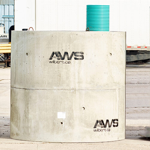 4100 Gal GMH Water Cistern / Holding Tank- 10ft dia. Round