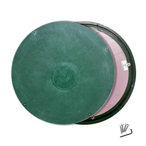 24" GMH Fiberglass Lid, 2" Insulation