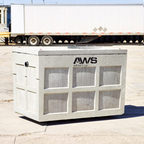 1000 Gal One Manhole Septic Tank