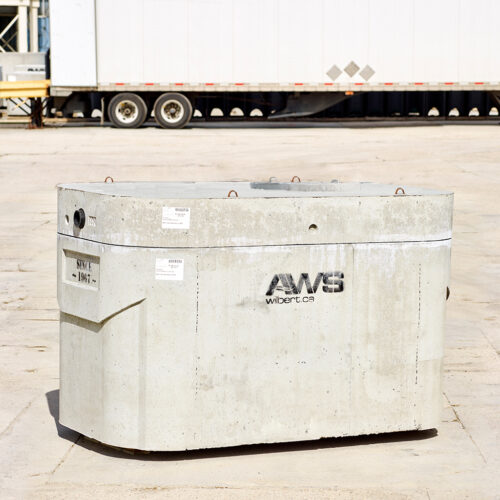 1500 Gal One Manhole Septic Tank