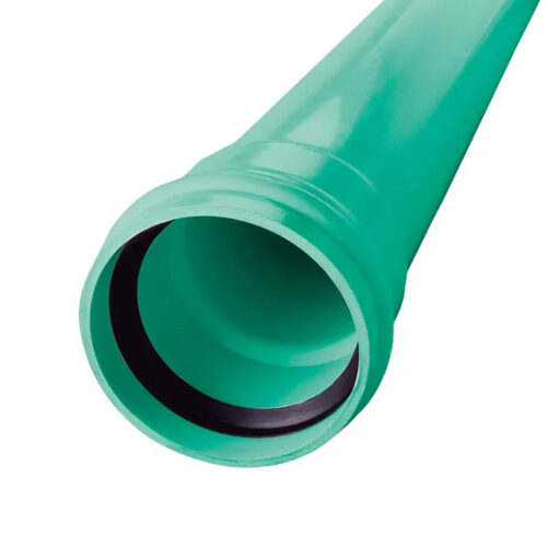 4" PVC SDR35 Pipe with Bell and Gasket (4.27M or 14' Lengths) (price per length)