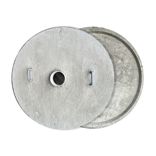 28" Concrete Overlapping Lid w/4" Drn Ln Cplng