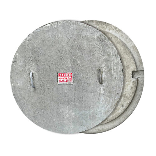 30" Concrete tank lid